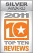 Top Ten Reviews Silver Award